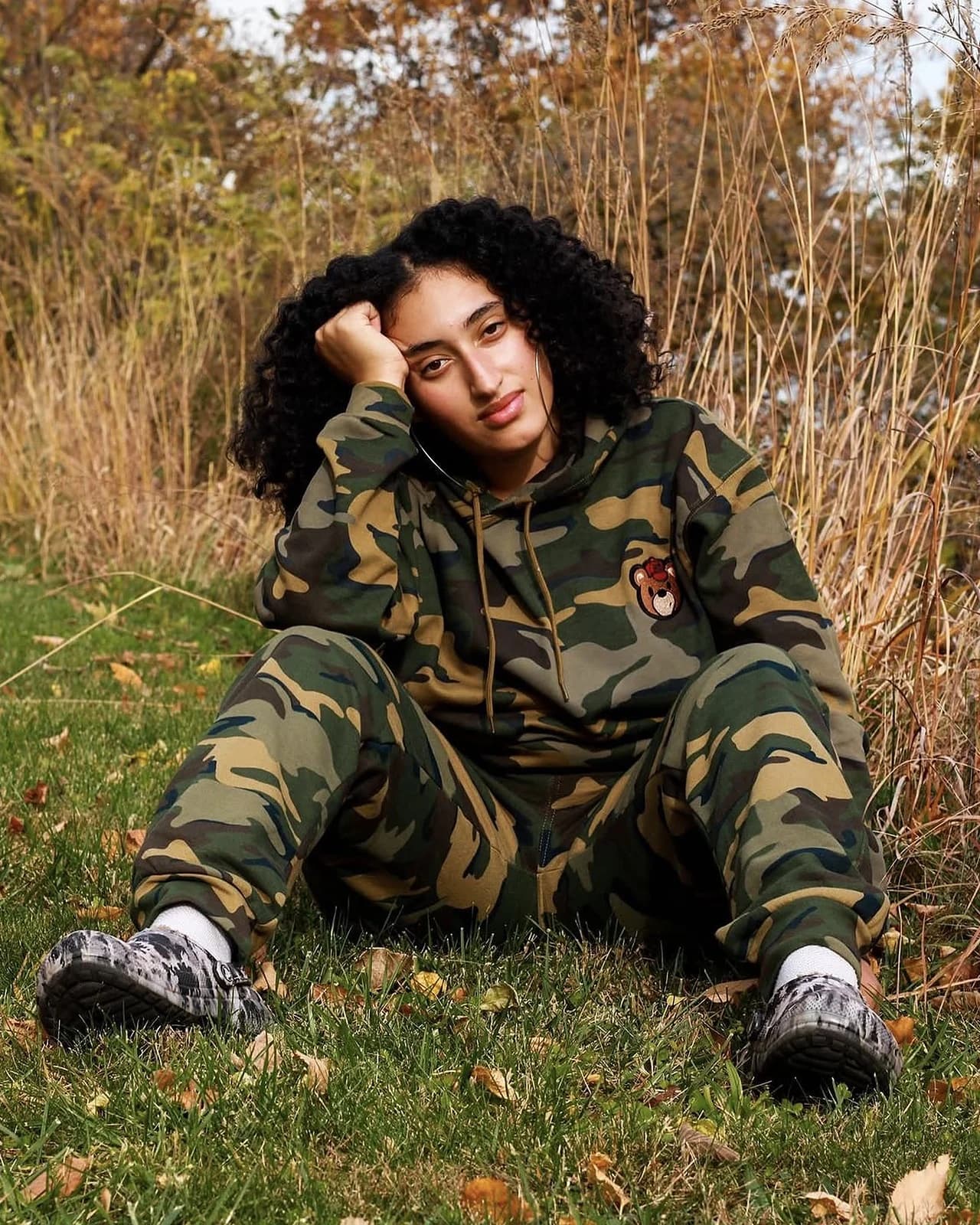 Teddy Patch sweatsuit