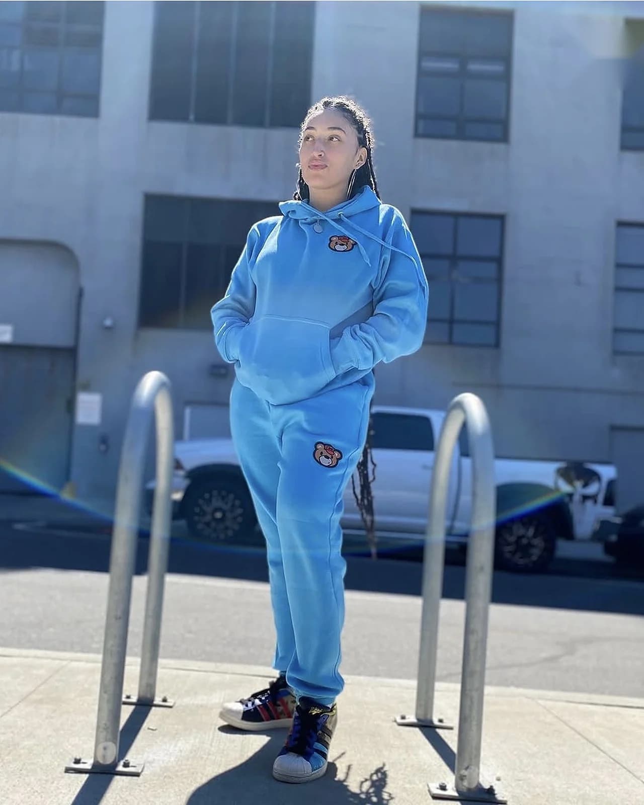 Teddy Patch sweatsuit